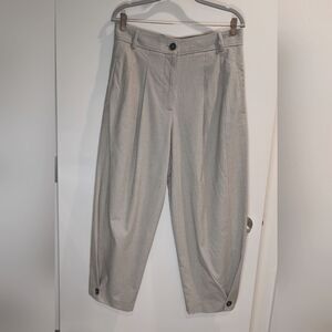 Zara trousers, size L, drape cut and chich